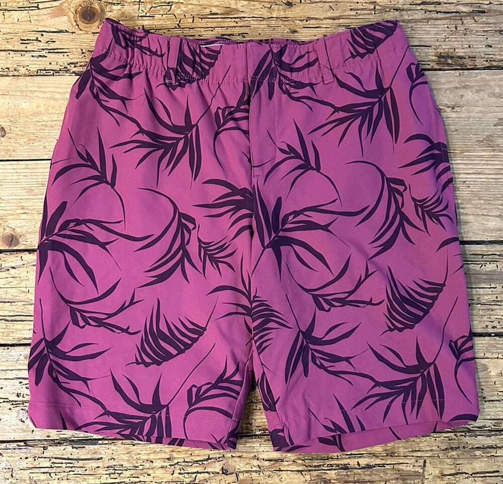 Under Armour Women’s Size 4 Purple Print Golf Shorts NWOT